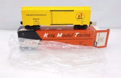 Rare KMT Rath The Rath Packing Company #507 Boxcar New In Original Box 102 - Image 1 of 4