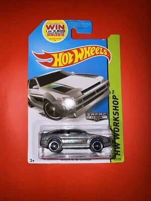 2014 Hot Wheels Zamac Toyota Ae-86 Corolla, então e agora Series, HW #222, MUITO BOM ESTADO - Imagem 1 de 3
