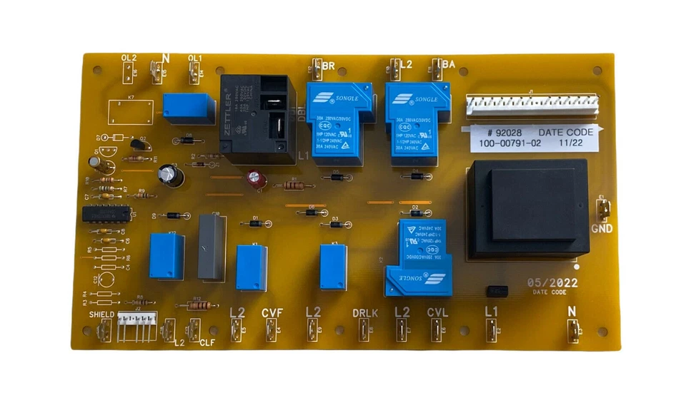 Dacor 1000079102 Oven Relay Board