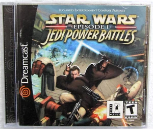 Star Wars: Episodio I: Jedi Power Battles para Sega Dreamcast/con tarjeta de registro - Imagen 1 de 6