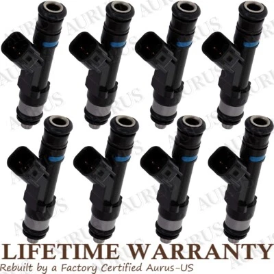 x8 OEM BOSCH Fuel Injectors for 2006-2011 Lincoln Town Car 4.6L V8 0280158089 - Image 1 of 4