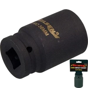 Neilsen 3/4" Drive Standard Deep Square Metric Single Impact Socket 36mm - Picture 1 of 3