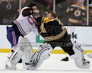 Tim Thomas Boston Bruins Carey Price Canadiens Fight 8x10 11x14 16x20 1505 - Picture 1 of 1