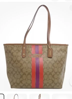 Bolso de Mano COACH Signature PVC F38405 Foto 1 de 3