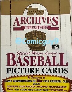 1991 Topps Archives Ultimate 1953 Series Baseball Trading Cards U Pick / mb26