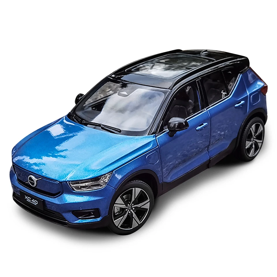 1:18 Paudi Scale Volvo XC40 2022 Diecast Model Car Toy Gift Collection Door Open - Image 1 of 4