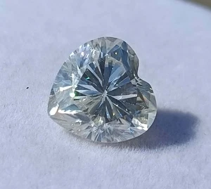 3 Carat Heart Cut Lab-Grown Diamond D Color VVS1 Clarity IGL Certified 5AOX - Picture 1 of 5