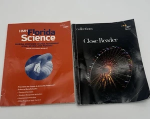 HMH Florida Science Grade 6 Review Booklet & Collections Close Reader Lot - Picture 1 of 15