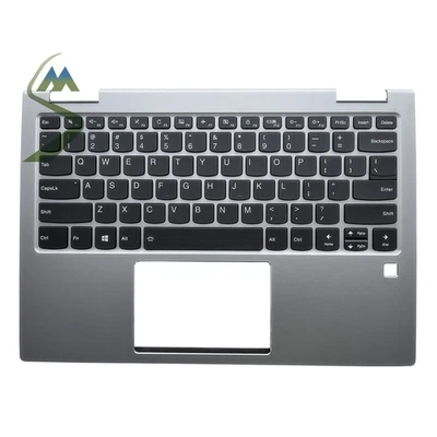 New Palmrest Backlit Keyboard Upper Case US 5CB0Q95936 For Lenovo Yoga 730-13IKB - Image 1 of 4