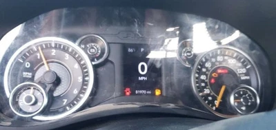 2022 Ram 2500 OE Speedometer Gauge Cluster 81K Miles Dodge - Image 1 of 4