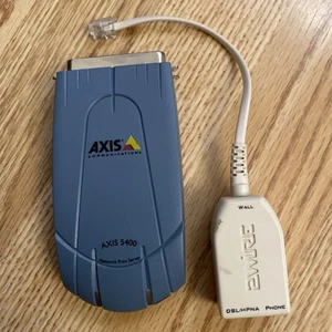 Original AXIS Network Print Server 5400 Model: AXIS42D5E9 ~ ohne Netzteil - Bild 1 von 8