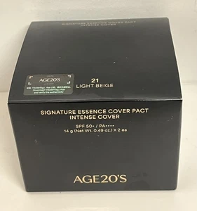 Cubierta Essence Signature Pact Intense 21 beige claro FPS 50+ U36 AÑOS 20 - Imagen 1 de 1