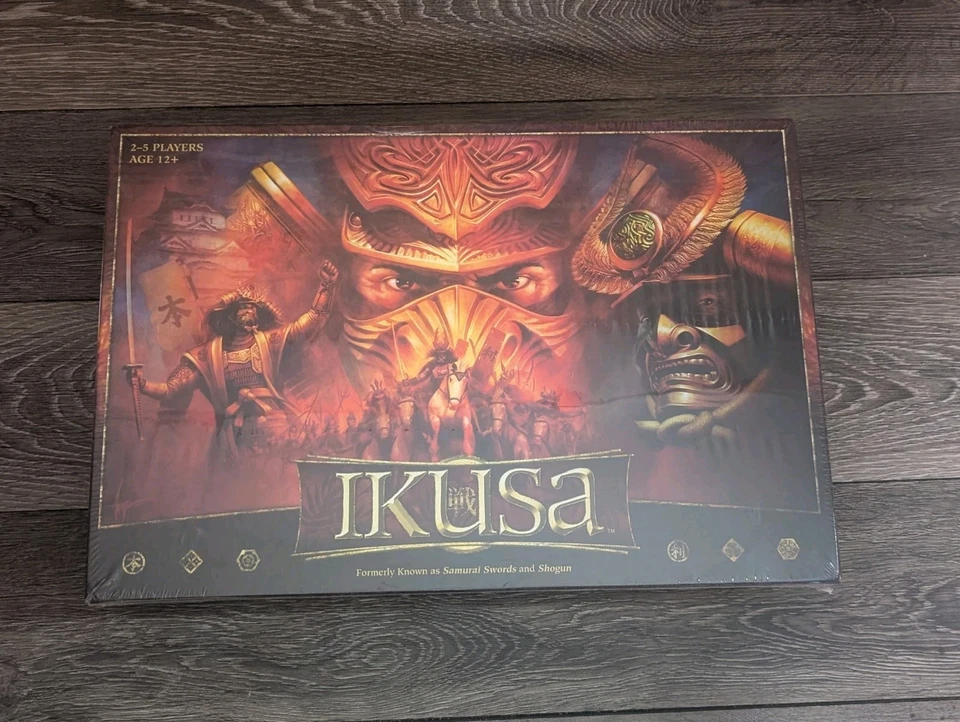 NEW Ikusa Formerly Known As Samurai Swords & Shogun Hasbro Sealed Board Game - Image 1 of 4