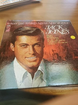 Jack Jones ‎– What The World Needs Now Is Love Vinyl, LP 1968 Kapp Records Foto 1 de 4