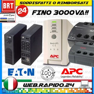 Gruppo di continuità UPS DA 300VA A 2200VA STABILIZZATORE ONDA SINUSOIDALE PC - Foto 1 di 21