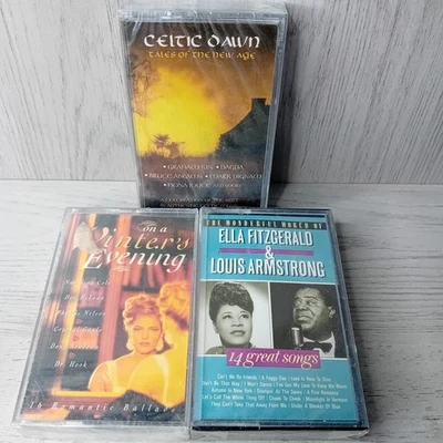 CASSETTE TAPE ALBUM BUNDLE JOBLOT - RARE RETRO NEW SEALED !! VARIOUS GENRE,.. - Image 1 of 4