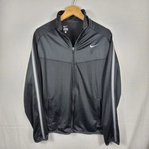 Nike Dri-FIT Trainingsjacke schwarz Gr. L Herren Full Zip Athletic Training MockNeck - Bild 1 von 9