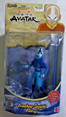 Figura de acción Avatar the Last Airbender AVATAR SPIRIT AANG Mattel 2006 nueva en caja Foto 1 de 4