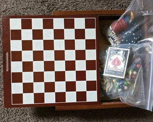 Cardinal Industries Multi Game Set Checkers Chess Backgammon Many JUST BOARD - Picture 1 of 24