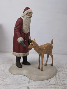 Vintage Volkskunst speziell für dich Santa & ein Waldfreund Limited Edition 63/3000 - Bild 1 von 9
