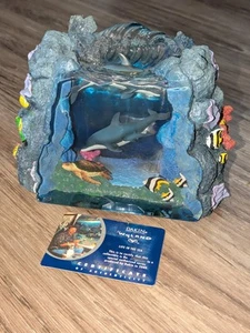 Dakin Wyland Life In The Sea Acrylic 3D Dolphin Fish Turtle Sculpture #1579 - Picture 1 of 17
