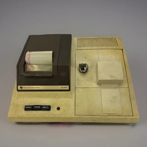 Texas Instruments PC-100C Thermal Print Security Cradle - UNTESTED Rare Vintage - Picture 1 of 14