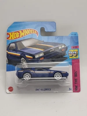 2021 Mattel Hotwheels DMC  Delorean HW The 80's New On Short Card - Image 1 of 4