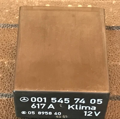 Relé compresor aire acondicionado Mercedes-Benz - 001-545-74-05 - para MBZ W123 300D Foto 1 de 4