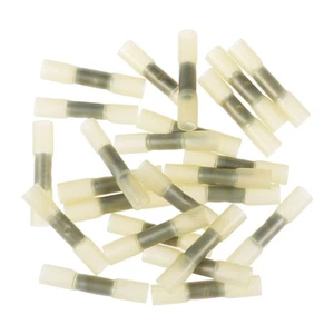 25 Pcs Waterproof Heat Shrink Terminal Wire Crimp Connectors - Picture 1 of 11