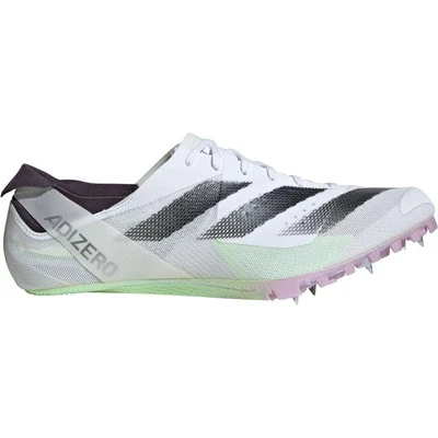 adidas Adizero Finesse Running Spikes White Sprint Athletics Track Racing Shoes - Image 1 of 4
