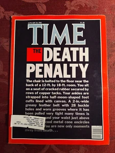 TIME Magazine January 24 1983 Jan 1/24/83 THE DEATH PENALTY - Picture 1 of 1