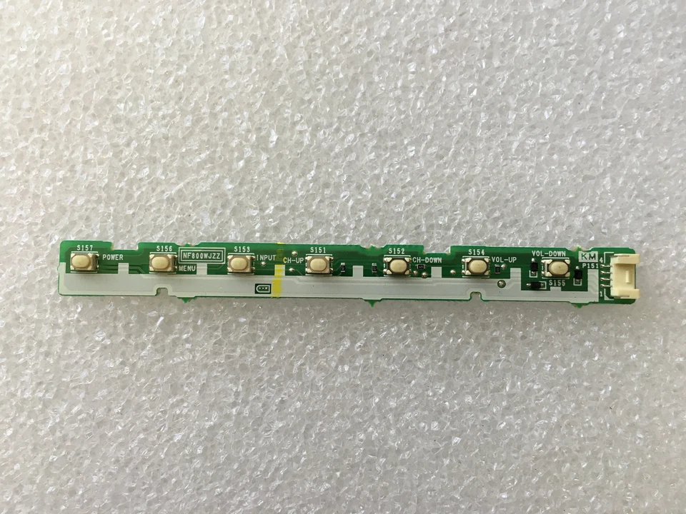 Sharp LC-60LE650U Key Button Board DUNTKF800WE53 , KF800 , NF800WJZZ - Image 1 of 1