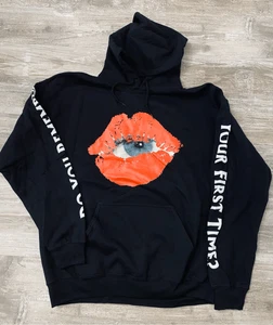 Kid Laroi 2022 European Tour Puff Print Sweatshirt Sz L - Picture 1 of 5