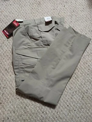Tru-Spec 24-7 Series Womens 100% Cotton Khaki Unhemmed 8 Pants 1095005 NEW NWT - Image 1 of 2