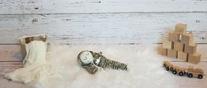 New Handmade Artist Collectible Soother 'Pili' (Multicolored - green/brown) - Picture 1 of 5