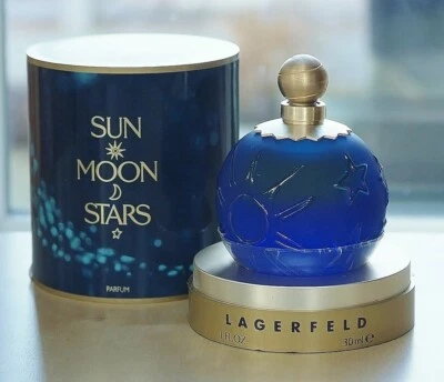De colección * SUN MOON STARS por KARL LAGERFELD * Splash PURE PARFUM 1 oz ~ 30 ml * GRANDE Foto 1 de 4