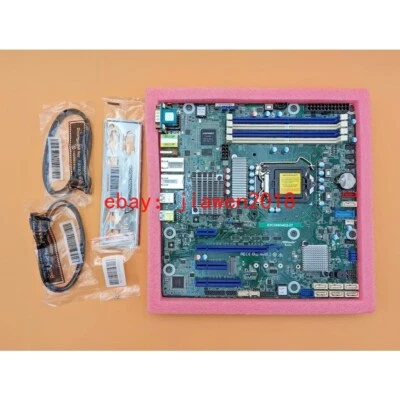 ASRock Rack E3C246D4U2-2T LGA1151 2x10GbE 8xSATA ECC IPMI Intel Quick Sync - Image 1 of 4