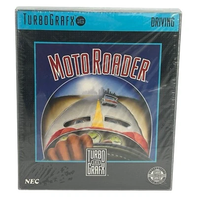 Moto Roader (TurboGrafx-16, 1989) TG16 Brand New Factory Sealed VGC - Image 1 of 4