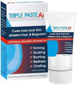 Triple Paste AF Miconazole Nitrate 2% Antifungal Ointment Soothing 2oz Pack of 2 - Picture 1 of 1
