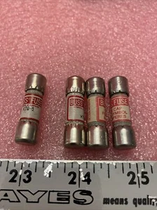 Buss Fuse KTQ-5 Lot of Four - Picture 1 of 3