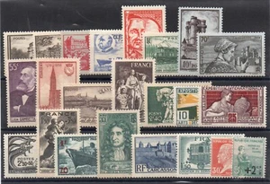 JOLI LOT DE TIMBRES NEUFS XX SANS CHARNIERES ANNEES 1930 ET 1940 - COTE 35 € - Bild 1 von 1