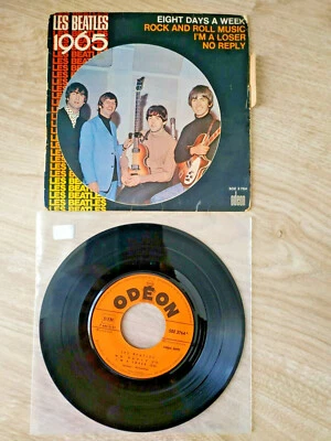 Beatles eight days a week  ‎– 1965  avec Languette EP Odeon ‎– SOE 3764 ‎ - Image 1 of 2