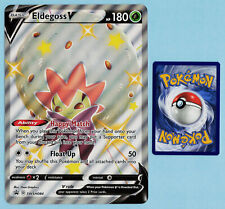 Pokemon Shiny Eldegoss V SWSH084 Black Star Promo Jumbo Oversized TCG Card 