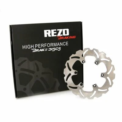 Rezo Wavy Stainless Rear Brake Rotor Disc for Benelli BN 600 14-21 — 第 1/4 张图片