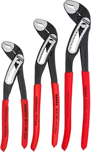 - 00 20 07 US1 Tools - 3 Piece Alligator Pliers Set (7, 10, & 12) (002007US1) - Picture 1 of 12