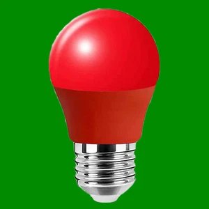 4x 4W LED Colorido Fiesta Golf Redondo Bombillas Es E27 Azul Verde Morado Rojo - Imagen 1 de 7