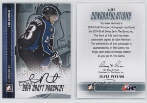 2014 ITG Draft Prospects Auto Silver Sam Reinhart #A-SR1 Rookie Auto RC