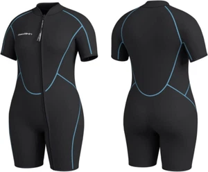 Shorty Neoprenanzug Übergröße 3 mm für Herren und Damen - Bild 1 von 4