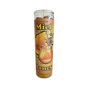 Veladora Preparada De Miel / Honey Prepared Candle - Picture 1 of 4