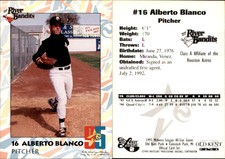 Alberto Blanco 1995 Midwest League All-Stars #NNO Card *AutographDen*